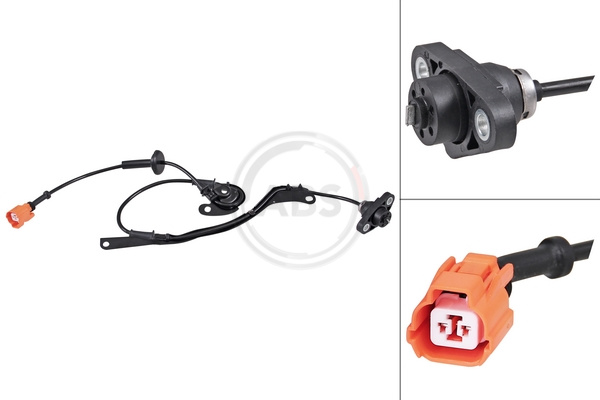 A.B.S. ABS Sensor 30834 for HONDA