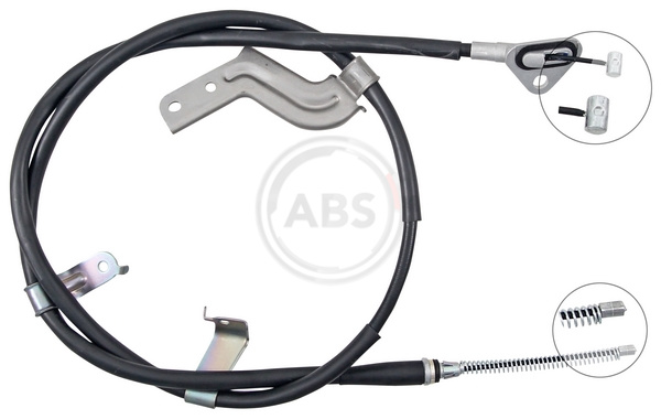 A.B.S. Håndbremsekabel k10010 for NISSAN