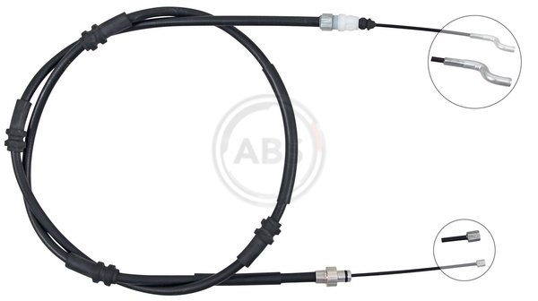 A.B.S. Håndbremsekabel k16016 for VAG