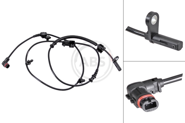A.B.S. ABS Sensor 31708 for CHRYSLER JEEP FIAT / LANCIA