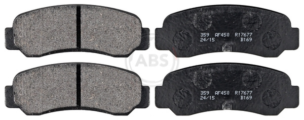 A.B.S. Bremseklodser 366601 for TOYOTA