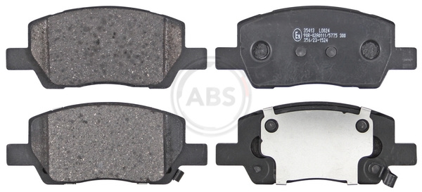A.B.S. Bremseklodser 35413 for HYUNDAI