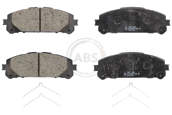 A.B.S. Bremseklodser 35409 for SUZUKI TOYOTA