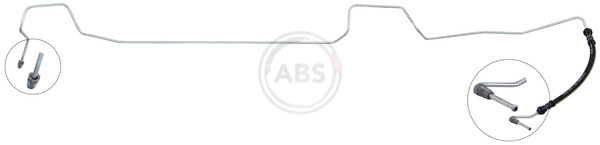 A.B.S. Bremseslange sl6605 for RENAULT