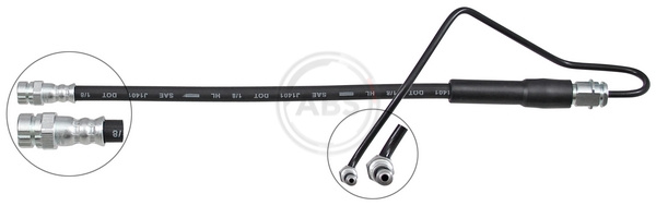 A.B.S. Bremseslange SL 1069 for AUDI