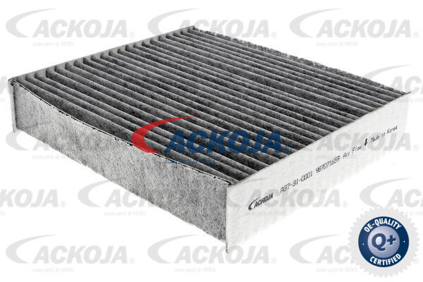 ACKOJA Kabineluftfilter a37310001 for MERCEDES-BENZ SMART MITSUBISHI