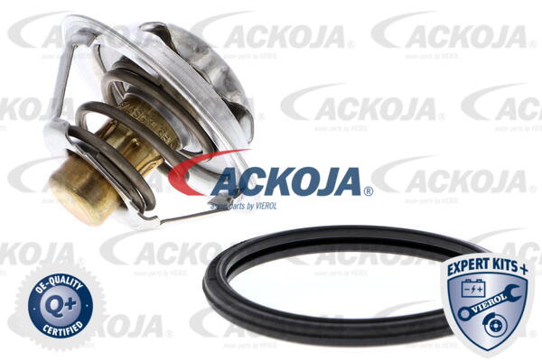 ACKOJA Termostat, kølemiddel a38990015 for ISUZU RENAULT NISSAN INFINITI SUZUKI MAZDA MITSUBISHI