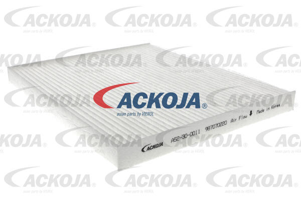 ACKOJA Kabineluftfilter a52300011 for HYUNDAI KIA