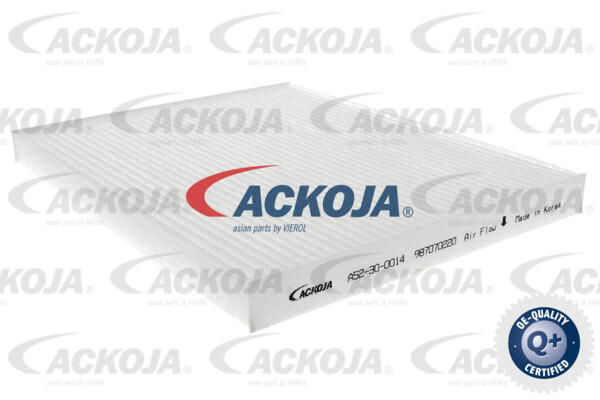 ACKOJA Kabineluftfilter a52300014 for HYUNDAI KIA
