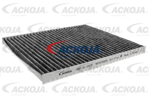 ACKOJA Kabineluftfilter a52310005 for HYUNDAI