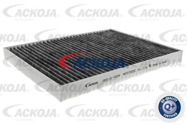 ACKOJA Kabineluftfilter a53310009 for KIA