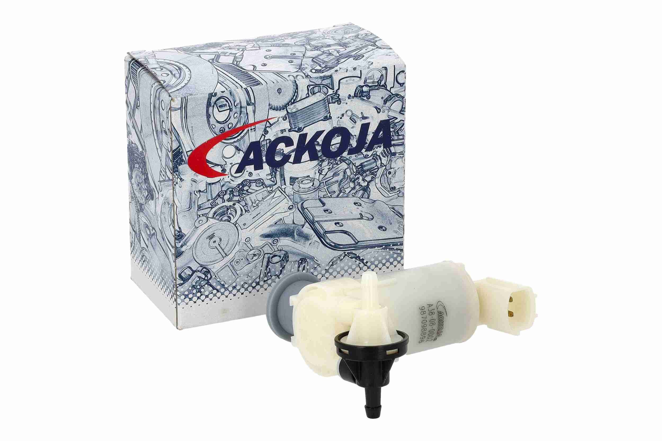 ACKOJA Vandpumpe, rudevisker/vasker A38-08-0002 for NISSAN