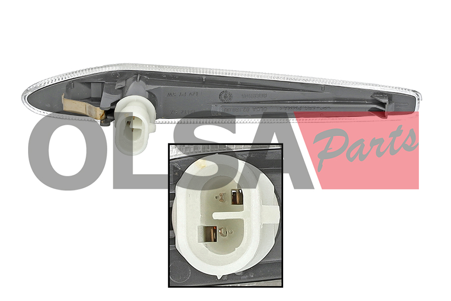 AIC Blinklygte 72131 Sideinstallation for ALFA ROMEO