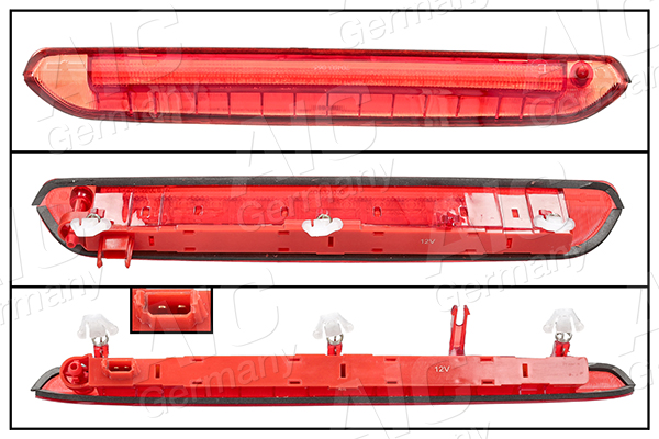 AIC Ekstra bremselygte 70403 bag for SKODA