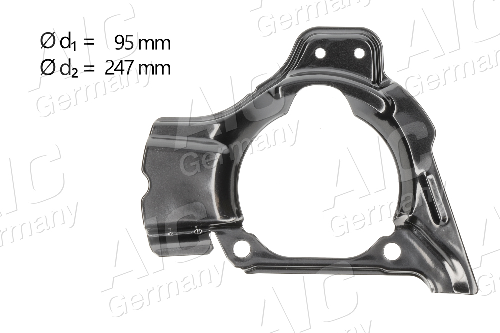 AIC Stænkskærm, bremseskive 56170 højre foraksel for FIAT LANCIA