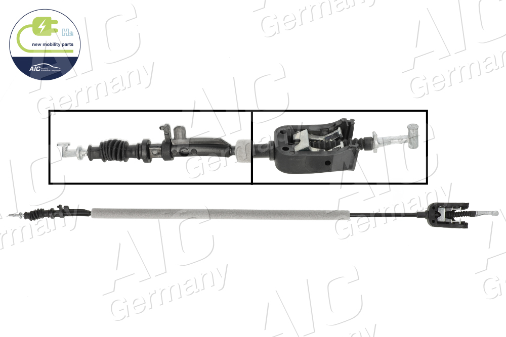 AIC Kabel, dørlås 75691 for VAG SKODA