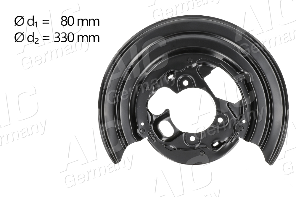 AIC Stænkskærm, bremseskive 57838 Bagaksel højre for VW