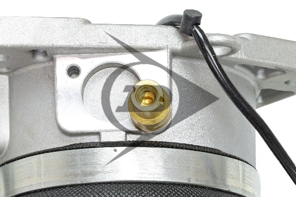 DUNLOP AIRSUSPENSION Luftfjederben 71074 Bagaksel venstre for VAG VW
