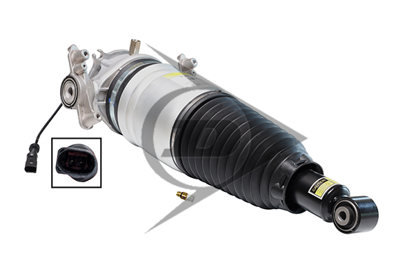 DUNLOP AIRSUSPENSION Luftfjederben 71081 Bagaksel højre for PORSCHE