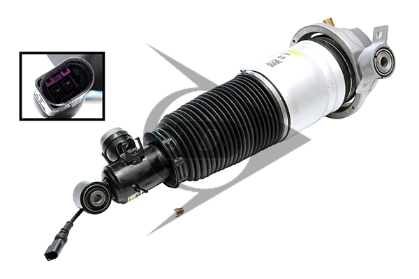 DUNLOP AIRSUSPENSION Luftfjederben 71070 Bagaksel højre for VAG