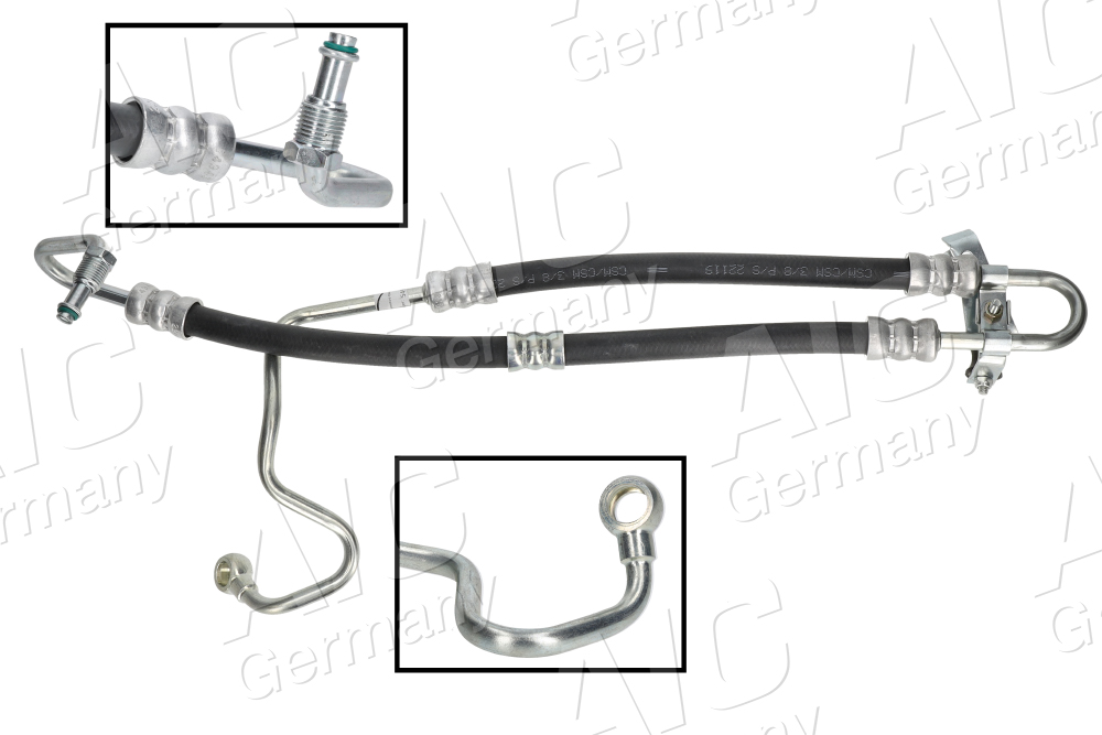 AIC Hydraulikslange, styretøj 54943 fra hydraulikpumpe til tandstang for BMW