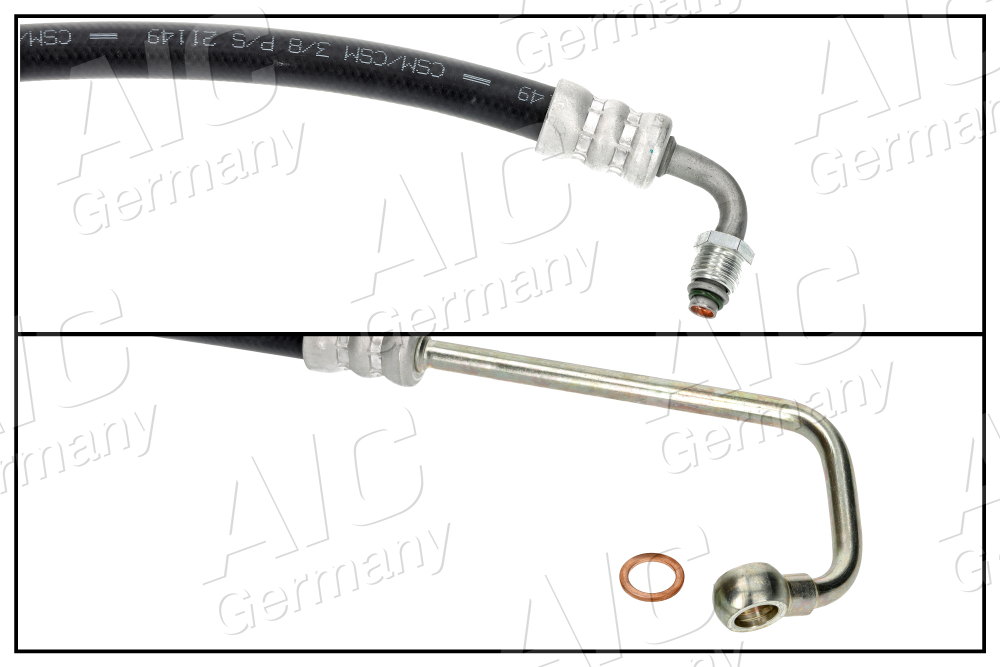 AIC Hydraulikslange, styretøj 54945 fra hydraulikpumpe til tandstang for MERCEDES-BENZ