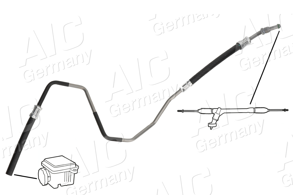 AIC Hydraulikslange, styretøj 54955 for VAG