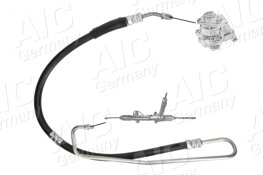 AIC Hydraulikslange, styretøj 57678 for MERCEDES-BENZ