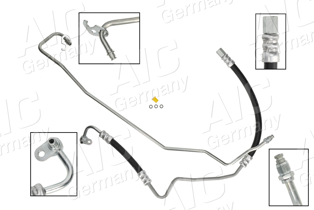AIC Hydraulikslange, styretøj 57680 for FORD