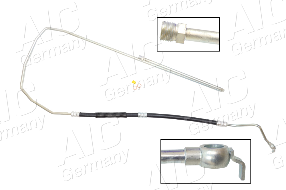 AIC Hydraulikslange, styretøj 58407 fra hydraulikpumpe til tandstang for SAAB