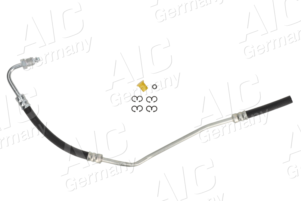 AIC Hydraulikslange, styretøj 58409 fra tandstang efter ekspansionsbeholder for VAG