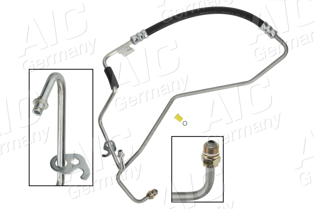 AIC Hydraulikslange, styretøj 58411 fra hydraulikpumpe til tandstang for FORD