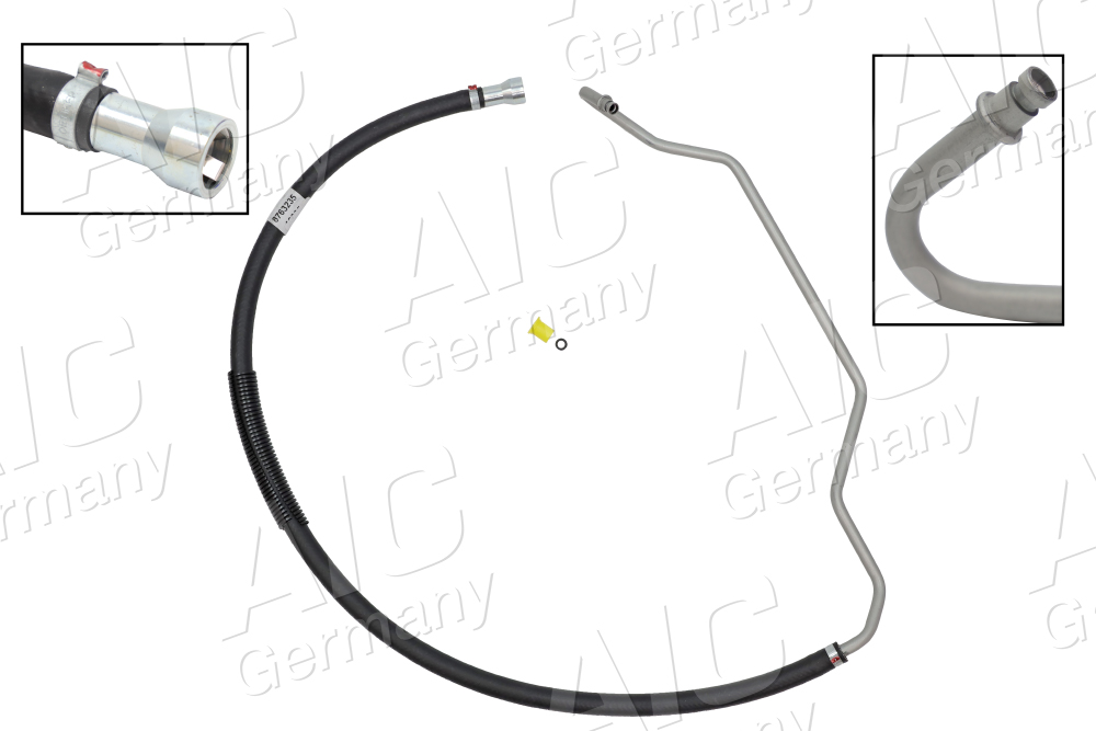 AIC Hydraulikslange, styretøj 58414 fra tandstang til kølerør for FORD