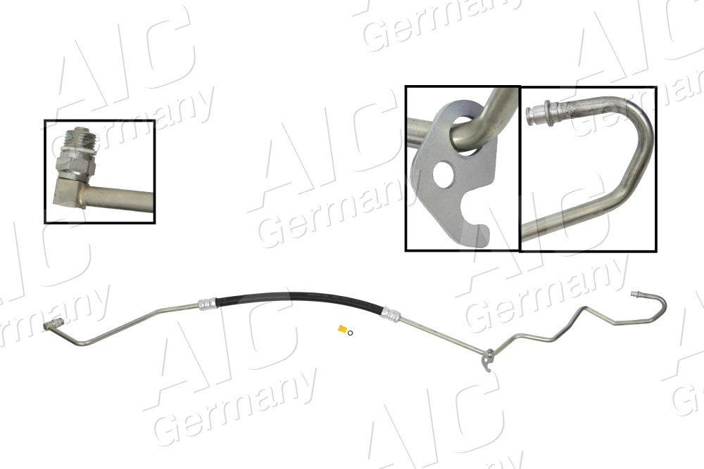 AIC Hydraulikslange, styretøj 58425 fra hydraulikpumpe til tandstang for FORD