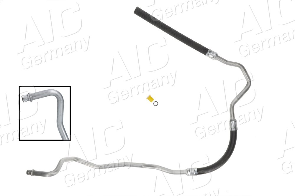 AIC Hydraulikslange, styretøj 58427 fra tandstang efter ekspansionsbeholder for CITROËN