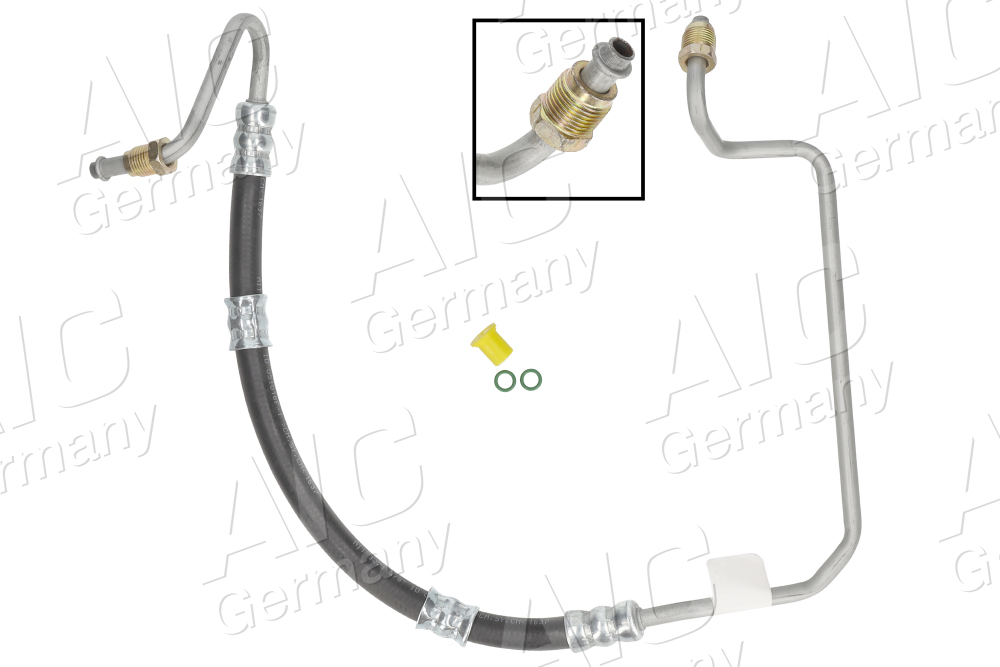 AIC Hydraulikslange, styretøj 58441 fra hydraulikpumpe til tandstang for OPEL