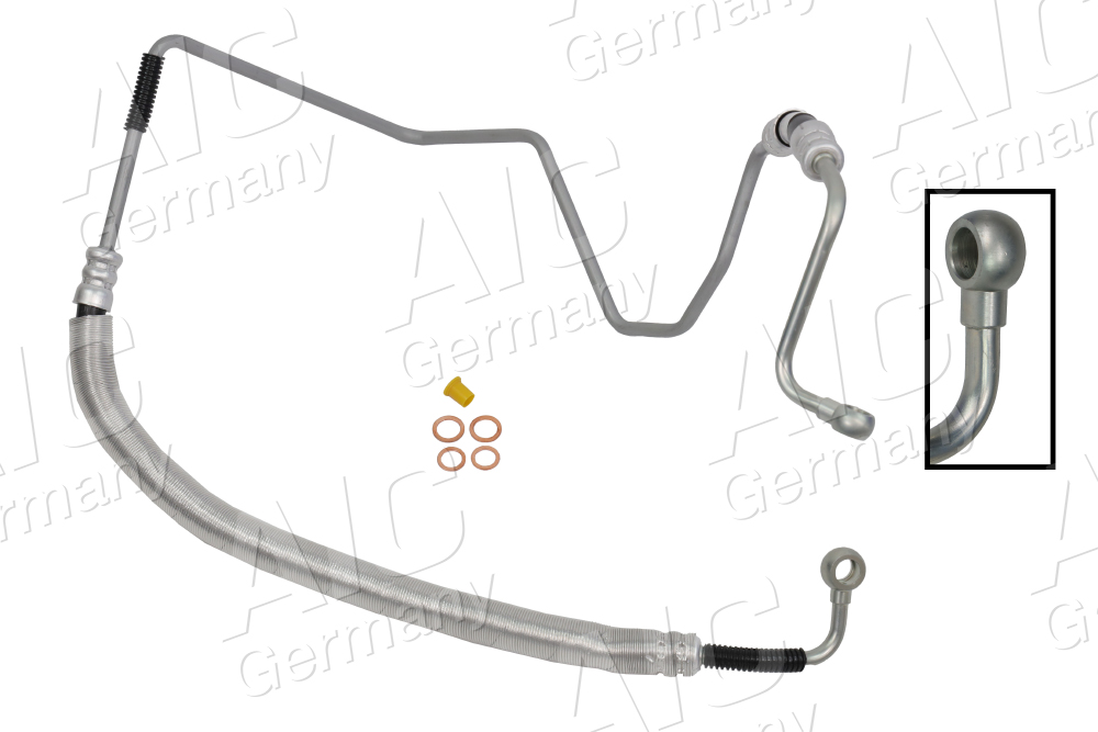 AIC Hydraulikslange, styretøj 58473 fra hydraulikpumpe til tandstang for VW