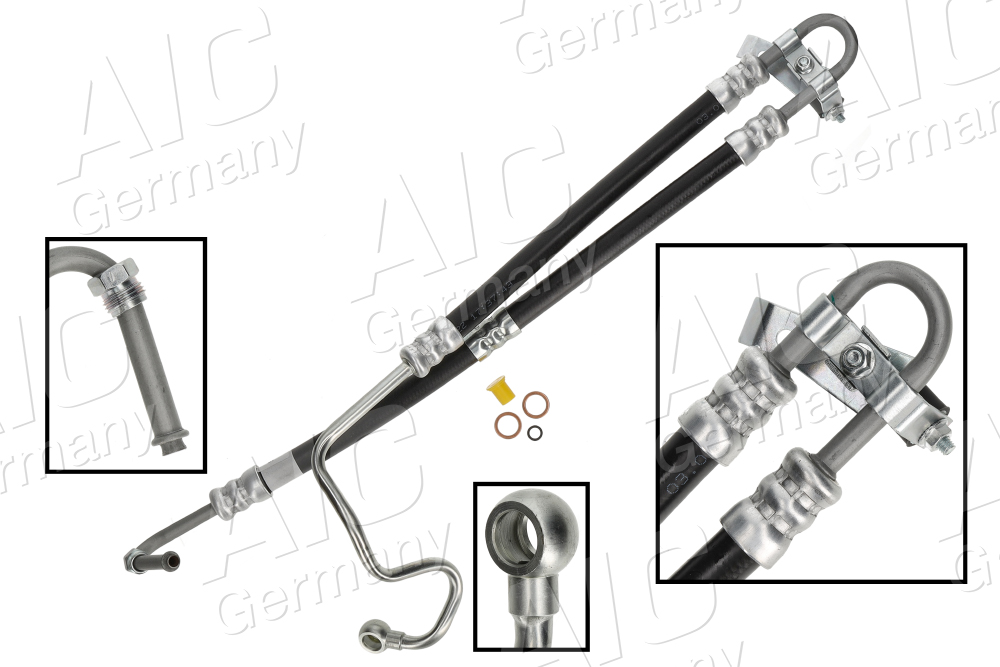 AIC Hydraulikslange, styretøj 58476 fra hydraulikpumpe til tandstang for BMW