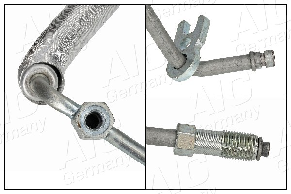 AIC Hydraulikslange, styretøj 58495 fra hydraulikpumpe til tandstang for PEUGEOT