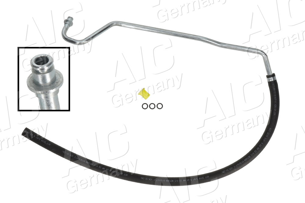 AIC Hydraulikslange, styretøj 58498 fra tandstang efter ekspansionsbeholder for FORD