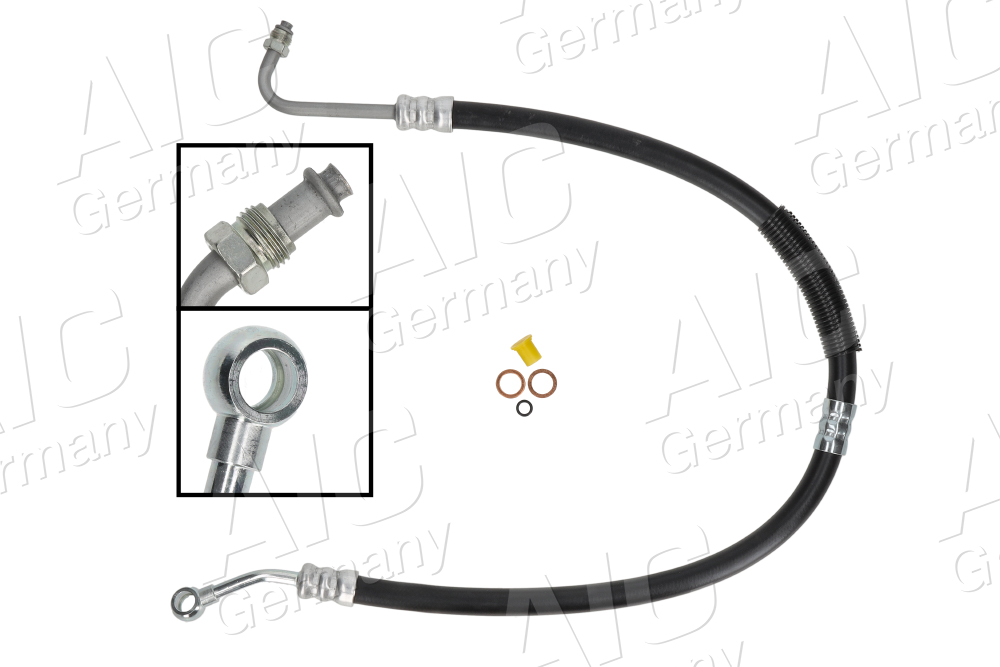 AIC Hydraulikslange, styretøj 58504 fra hydraulikpumpe til tandstang for BMW