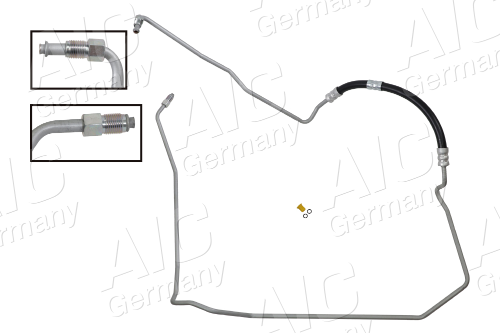 AIC Hydraulikslange, styretøj 58512 fra hydraulikpumpe til tandstang for VOLVO