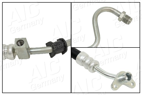 AIC Hydraulikslange, styretøj 58525 fra hydraulikpumpe til tandstang for HONDA