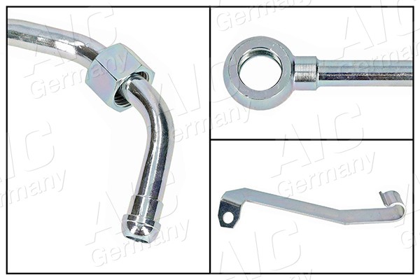 AIC Hydraulikslange, styretøj 58531 fra hydraulikpumpe til tandstang for AUDI