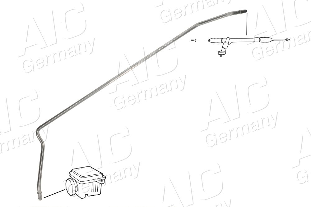 AIC Hydraulikslange, styretøj 58546 for FORD