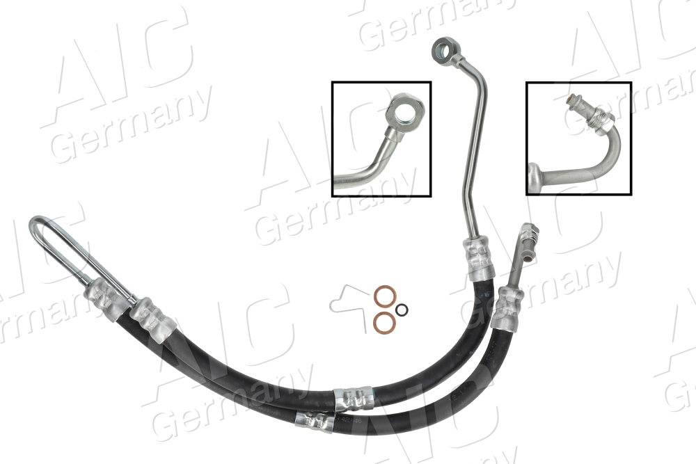 AIC Hydraulikslange, styretøj 58603 fra hydraulikpumpe til tandstang for BMW