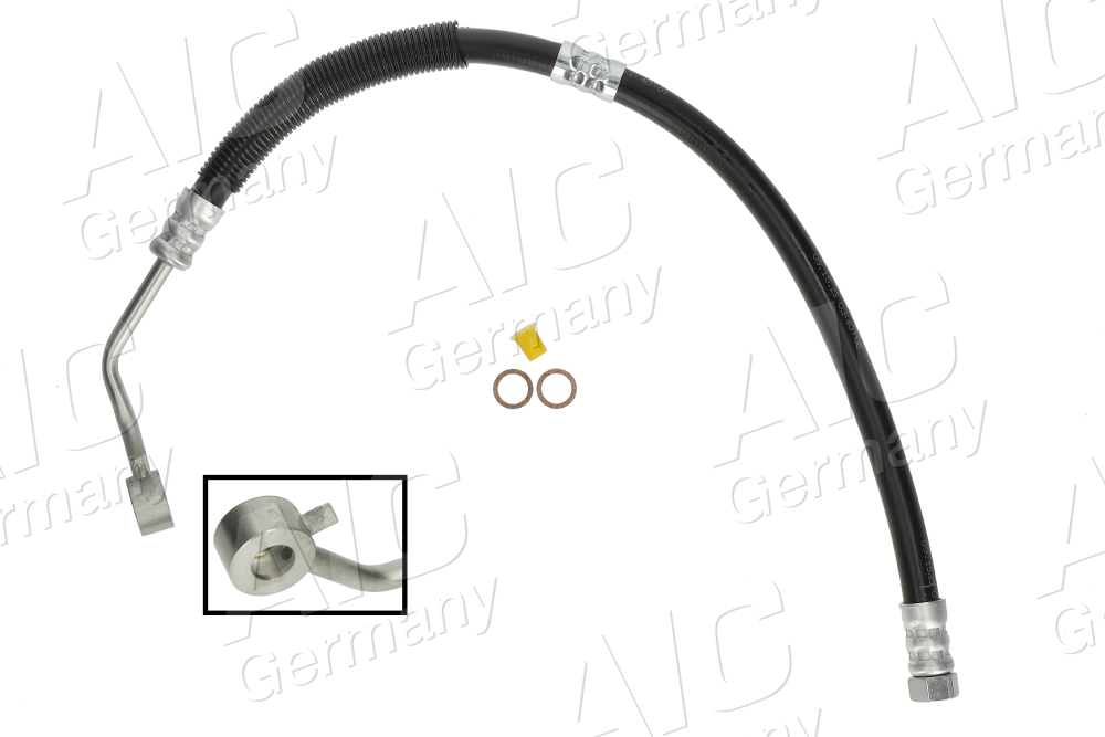 AIC Hydraulikslange, styretøj 58626 fra hydraulikpumpe til tandstang for KIA