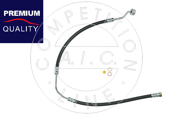 AIC Hydraulikslange, styretøj 58649 fra hydraulikpumpe til tandstang for HYUNDAI