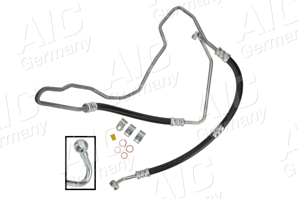 AIC Hydraulikslange, styretøj 58660 fra hydraulikpumpe til tandstang for BMW