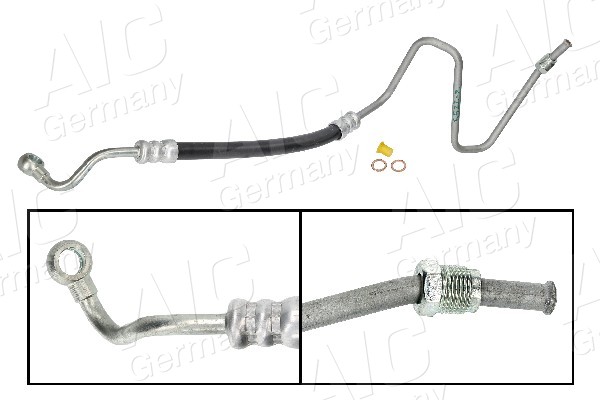 AIC Hydraulikslange, styretøj 58677 fra hydraulikpumpe til tandstang for BMW